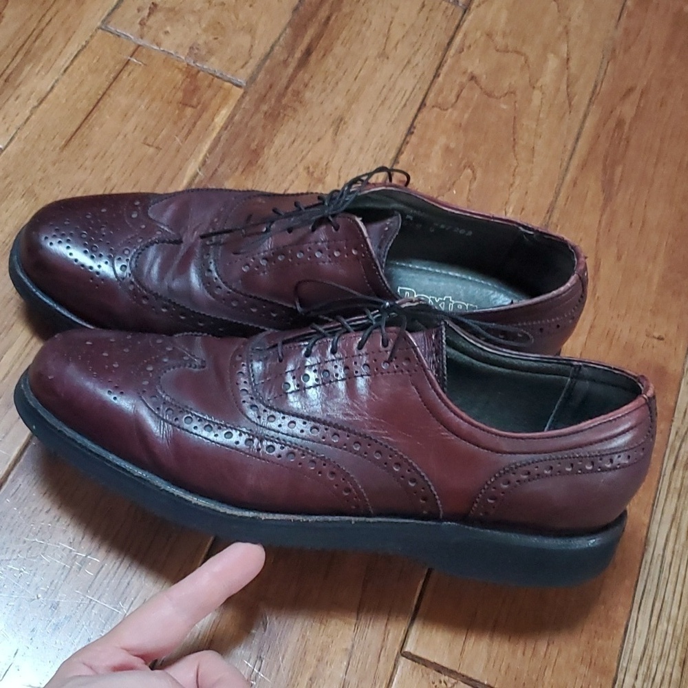 Dexter Oxblood oxford wingtip loafers